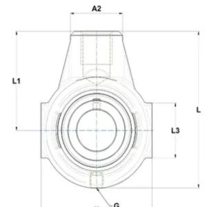 Oprawa samonastawna żeliwna EHE208 SNR Niska cena
